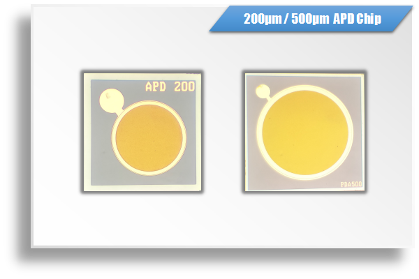 200um/500um APD Chip For LiDAR